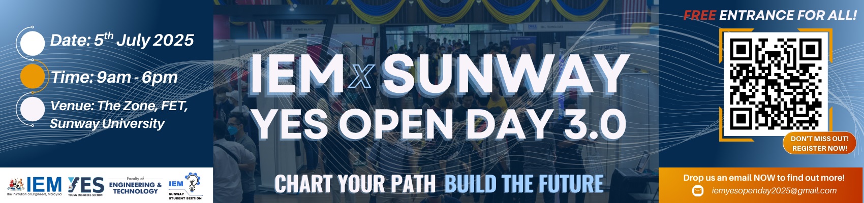 IEM x SUNWAY YES OPEN DAY 3.0 – 2025